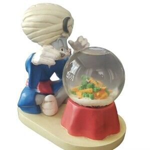 Bugs Bunny Swami Snow Globe Warner Brothers Store Exclusive  Vintage 1994 Read